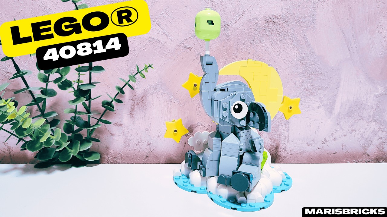IT&rsquo;S SO CUTE! 🐘 LEGO 40814 Baby Elephant in the Sky