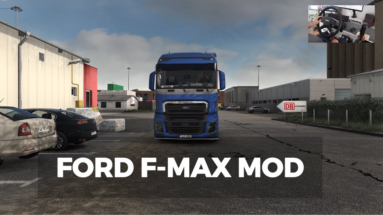 ETS2 | MOD FORD F-MAX EVR SOUNDS & SNOWYMOON  TESTING IT OUT