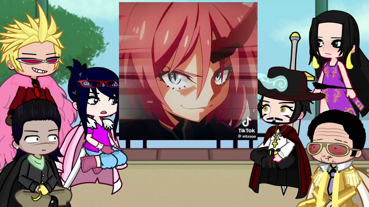 Past marines react to Milim nava | rimuru | slime | Onepiece | Luffy | Gacha life