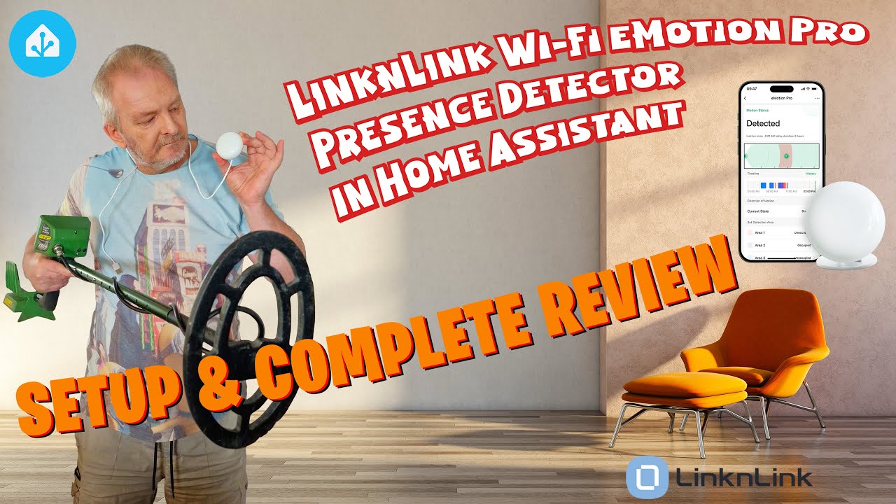 Датчик присутствия LinknLink Wi-Fi eMotion Pro в системе Home Assistant Motion2MQTT — настройка и...