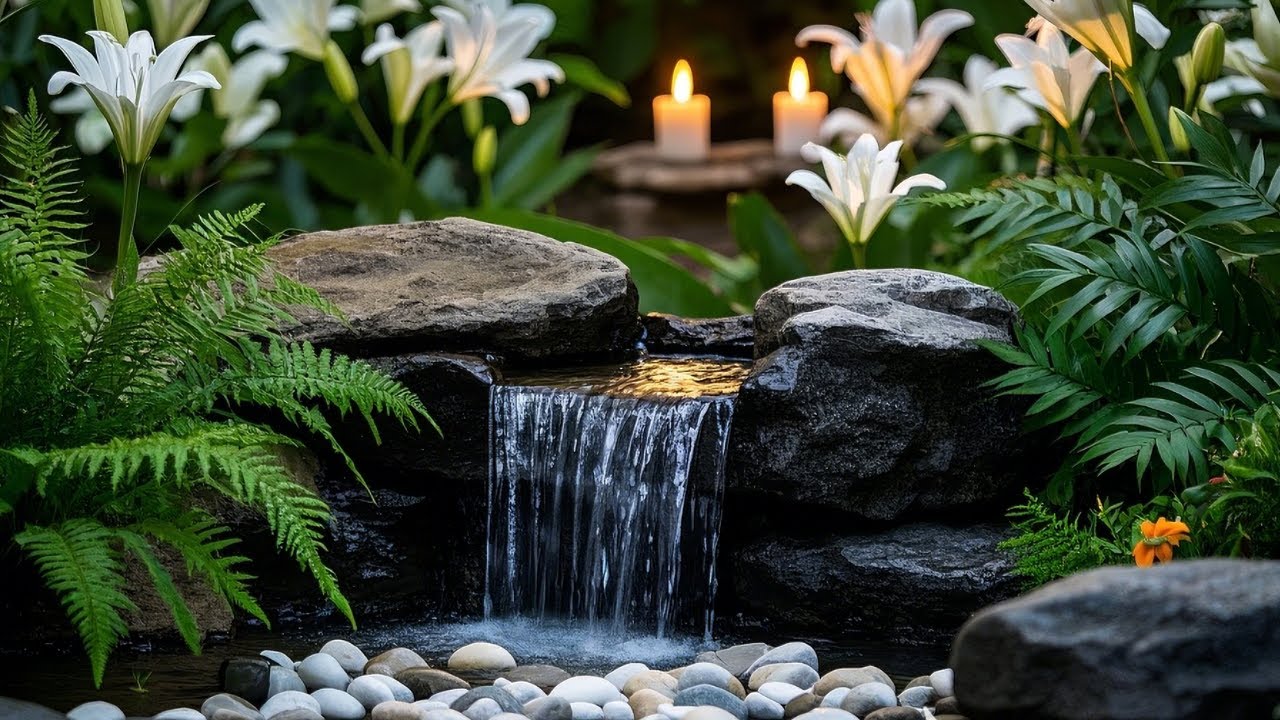 Realaxing Music Spa, Soothing Spa Piano🌿 Relaxing Music with Nature Sounds ~ Relieve Stress