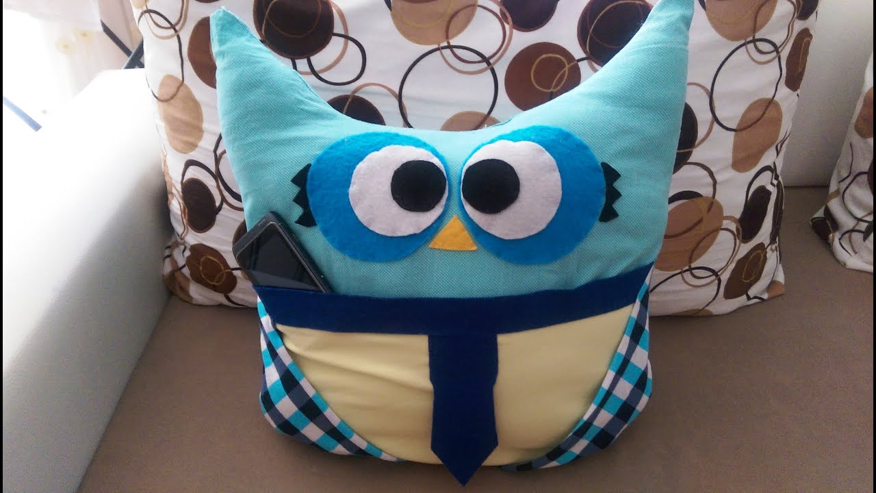 Making The Owl Pillow - Baykuş Yastık Yapımı