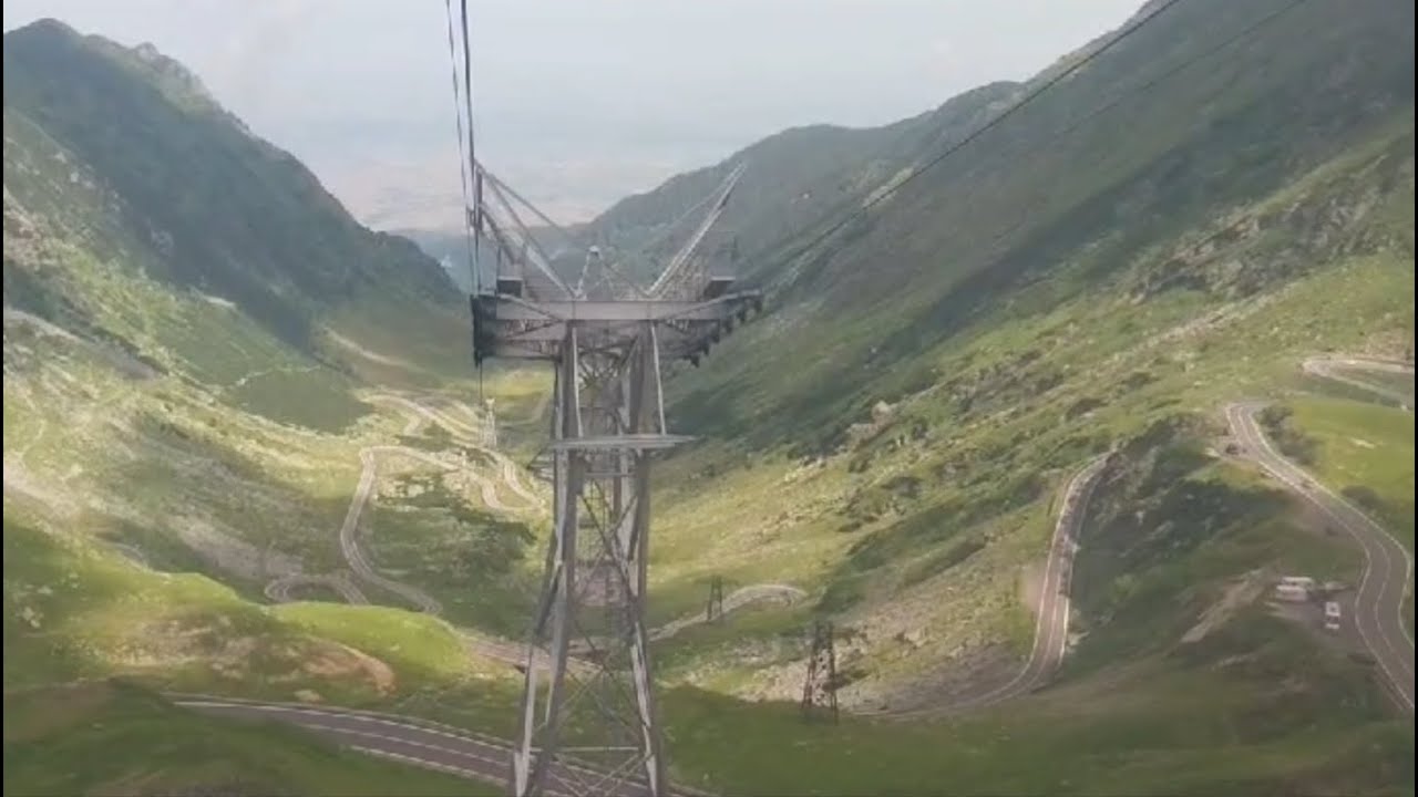 🇷🇴 Telecabina Balea Lac coborare / Transfagarasan balea lake cable car descent