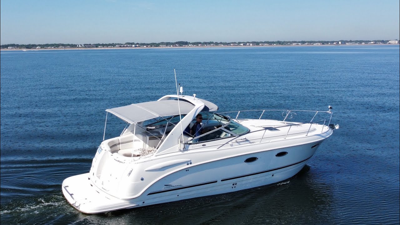 Check out this 2003 Chaparral 320 that is available NOW with Bluewater Yacht Sales