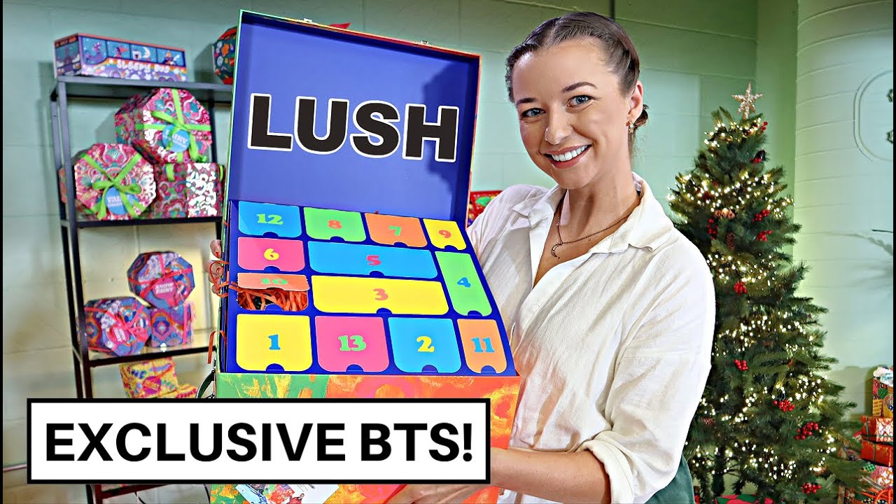 LUSH ADVENT CALENDAR 2022 \ Making The Calendar & Behind the Scenes