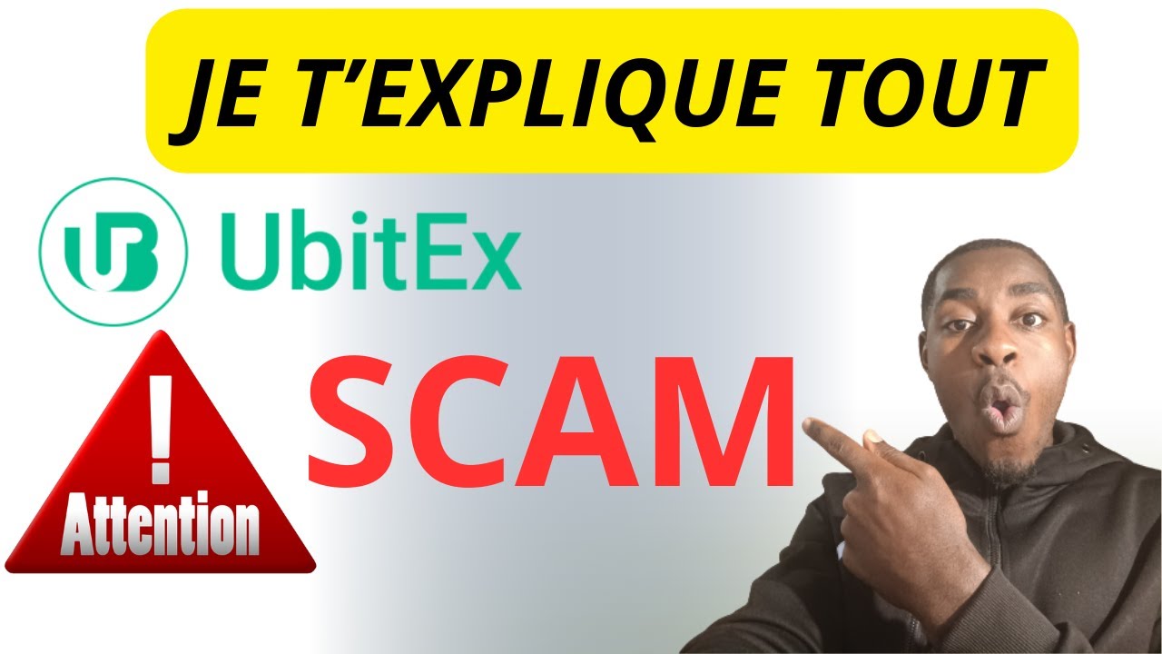 UBITEX SCAM/ARNAQUE:mon avis
