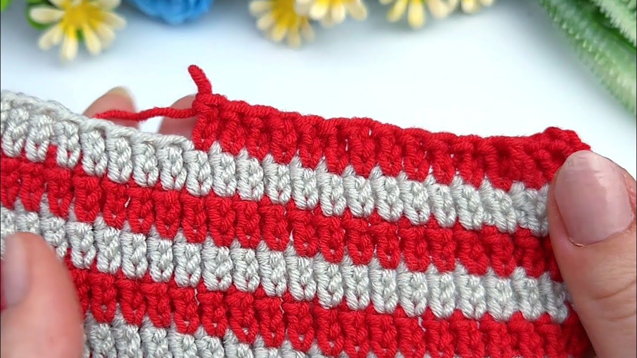 Chain stitch one row on repeat blanket tutorial ♥️🤍