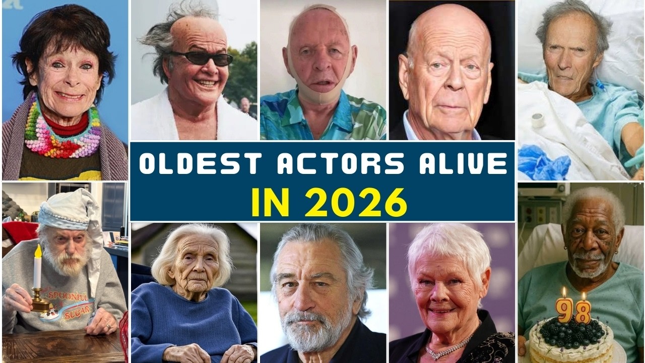 150+ Oldest Hollywood Actors Still Alive in 2026 😳 | You Won’t Believe #1