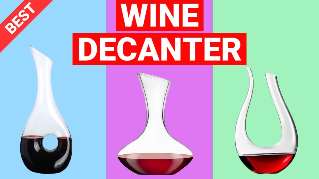 Wine Decanter 🍷 Top 5 Best Wine Decanters 2021⏰