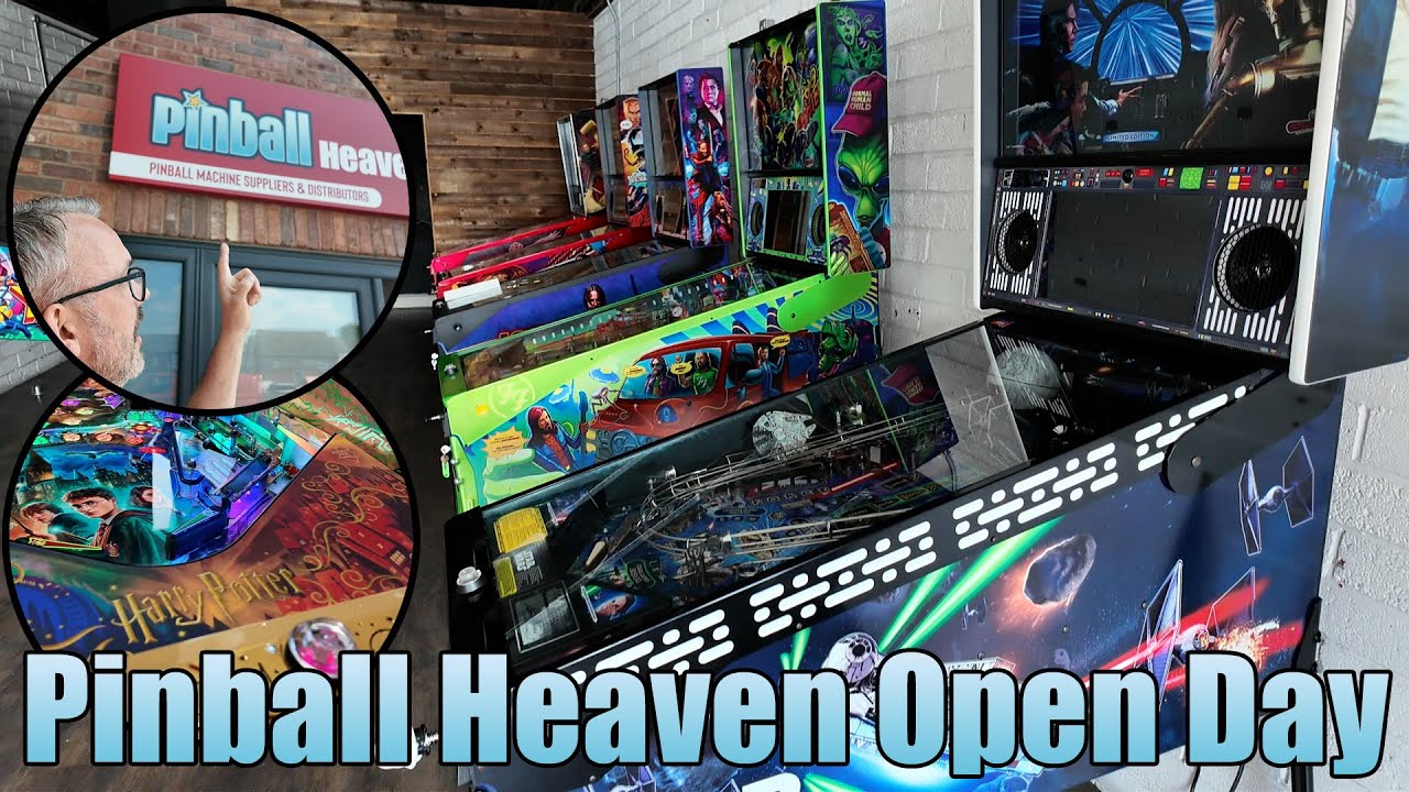 Pinball Heaven Open Day | 21st June 2025 | Harry Potter, Avatar, Alice, Spooky, Stern & More