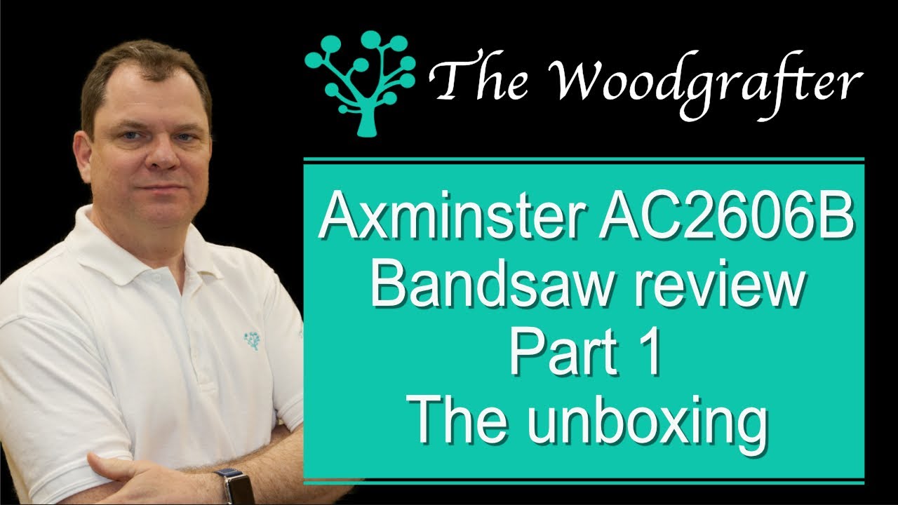 Распаковка Axminster Craft AC2606B