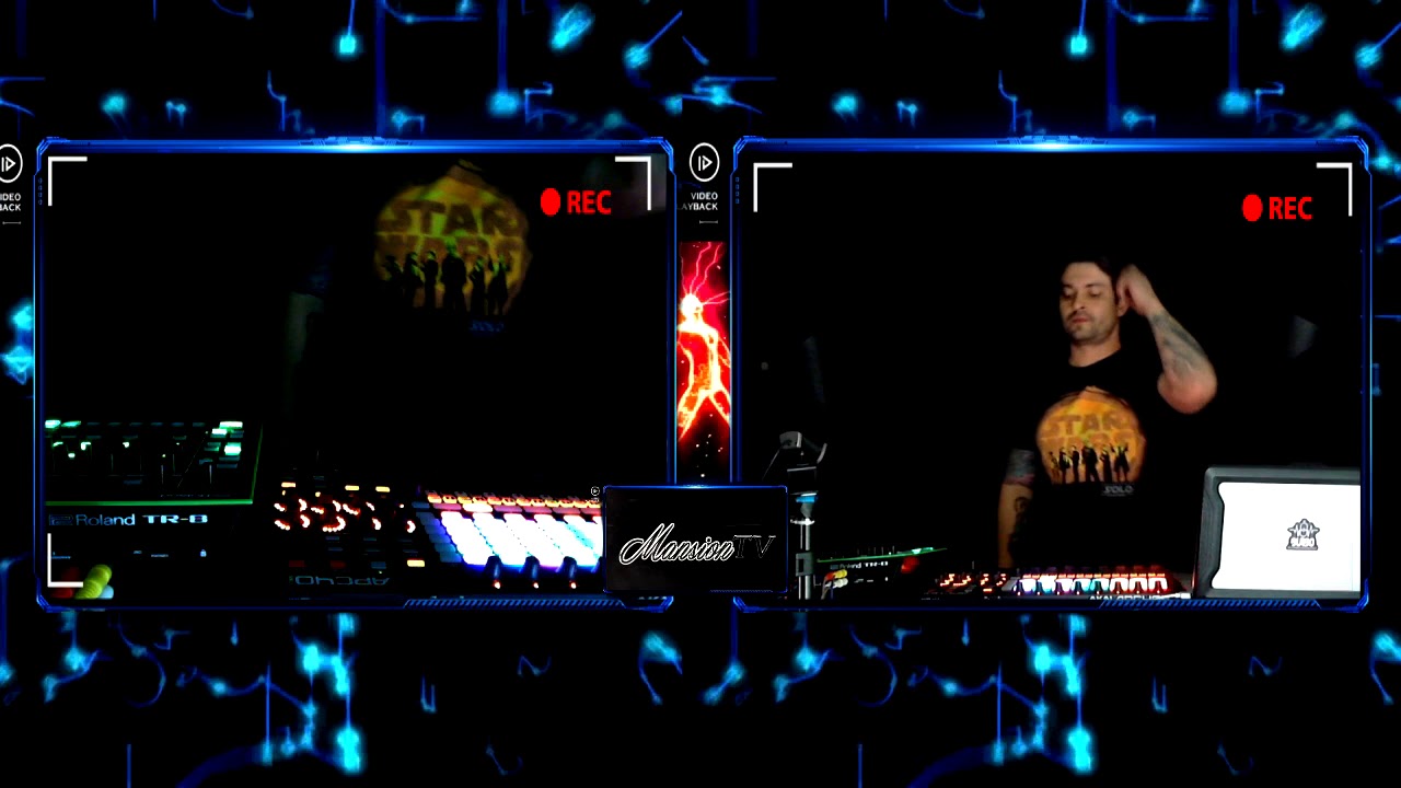 BULBO LIVE SET at MansionTv E. 06 FREEDOM ROOM Music Art School Electronic Culture