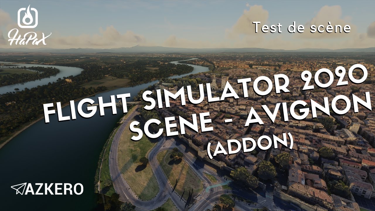 Flight Simulator 2020 - Addon Scene Avignon