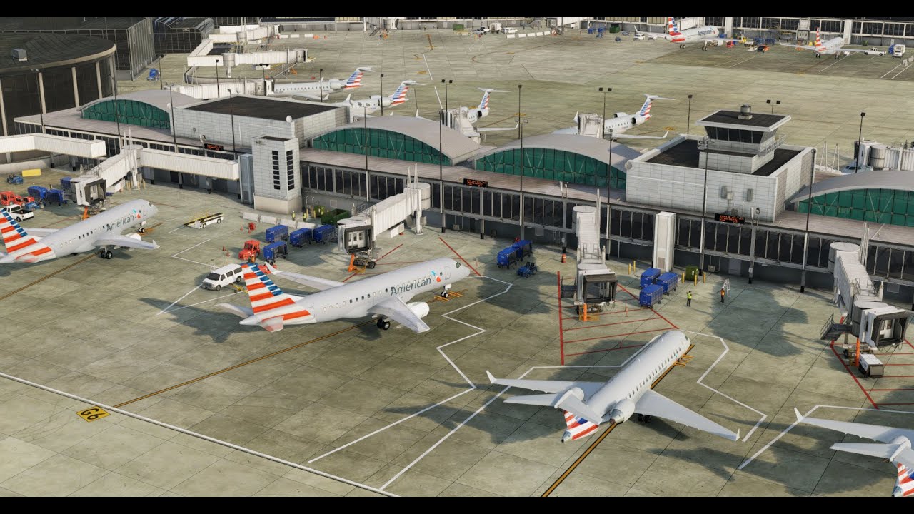 Международный аэропорт Чикаго О'Хара для X-Plane 12