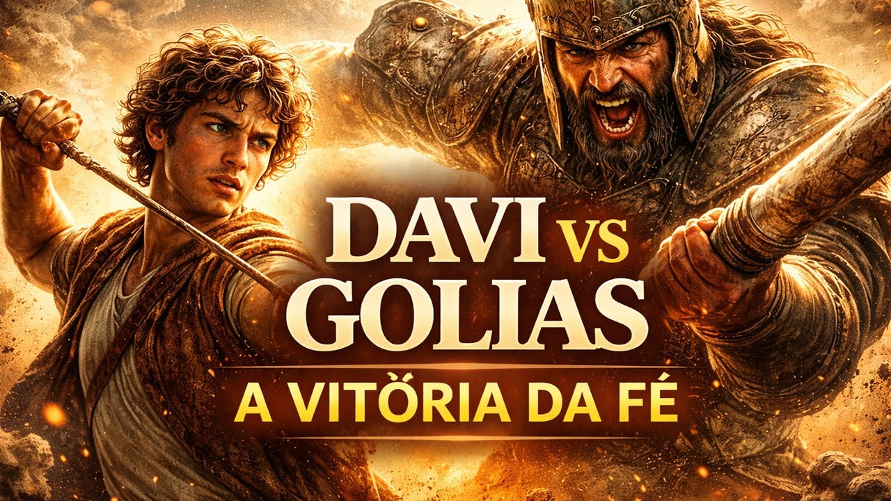 O Dia em Que Um Jovem Venceu Um Gigante Pela Fé | Davi e Golias