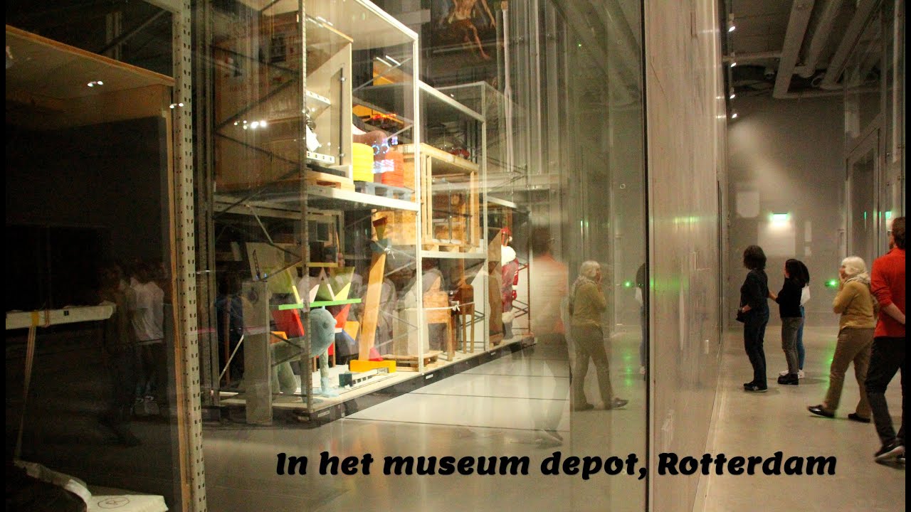 Inside the museum depot, Rotterdam, Netherlands
