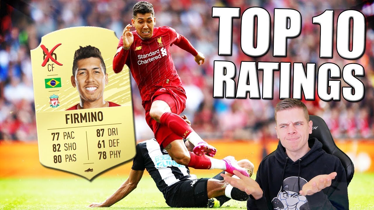 TOP 10 VOETBALLERS MET VERKEERDE FIFA 20 RATING!!