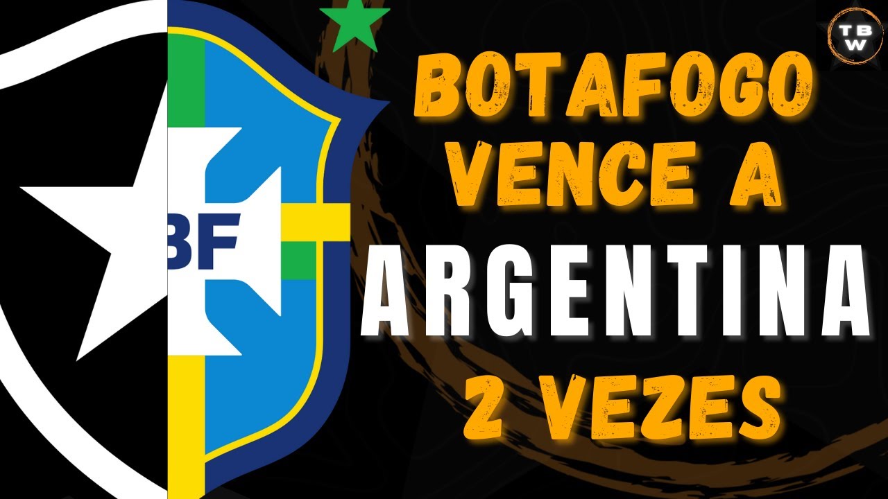 Botafogo vence a Argentina - Fatos Gloriosos