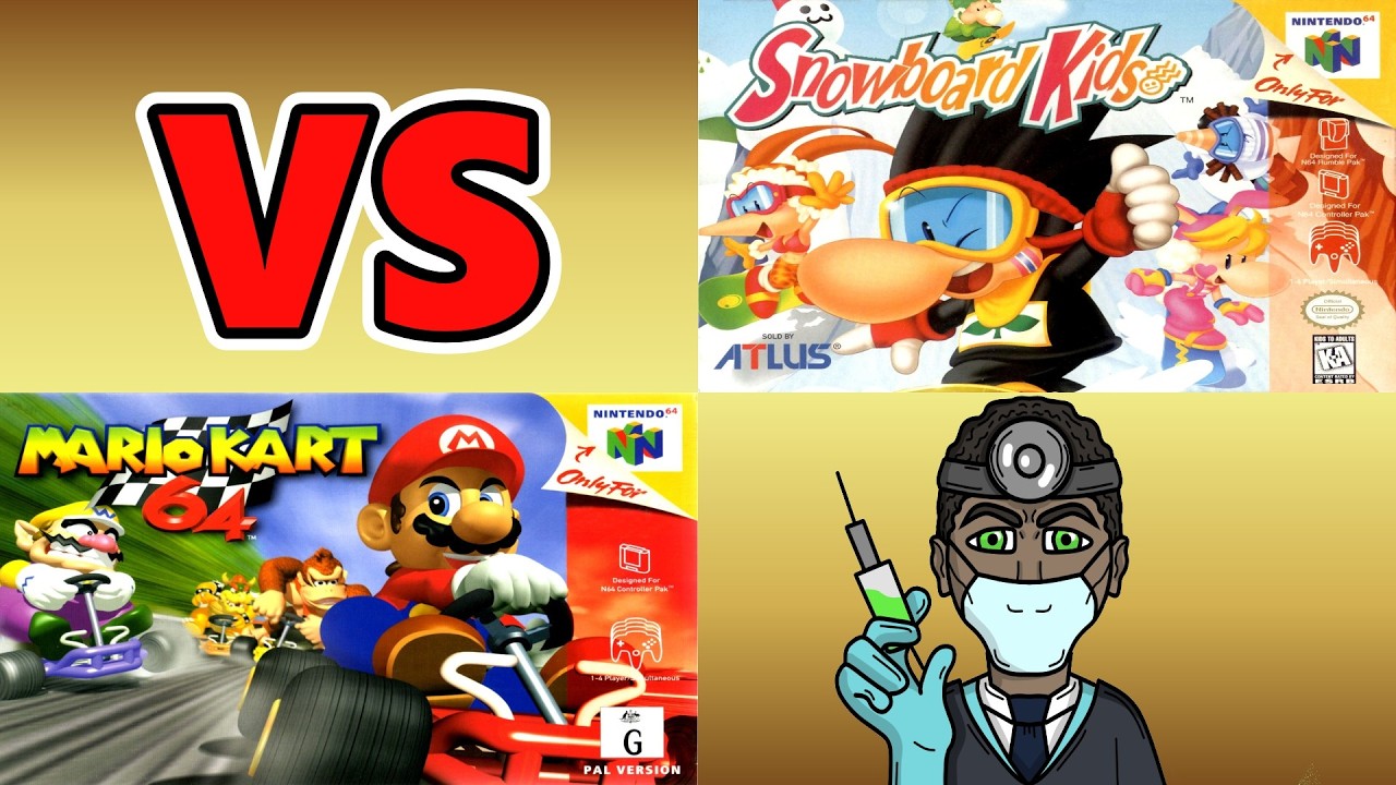 Mario Kart 64 Vs Snowboard kids: Which is the BEST?