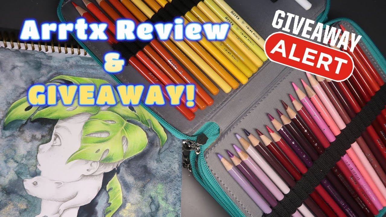 Arrtx Pencils Review & GIVEAWAY! #arrtxart CLOSED