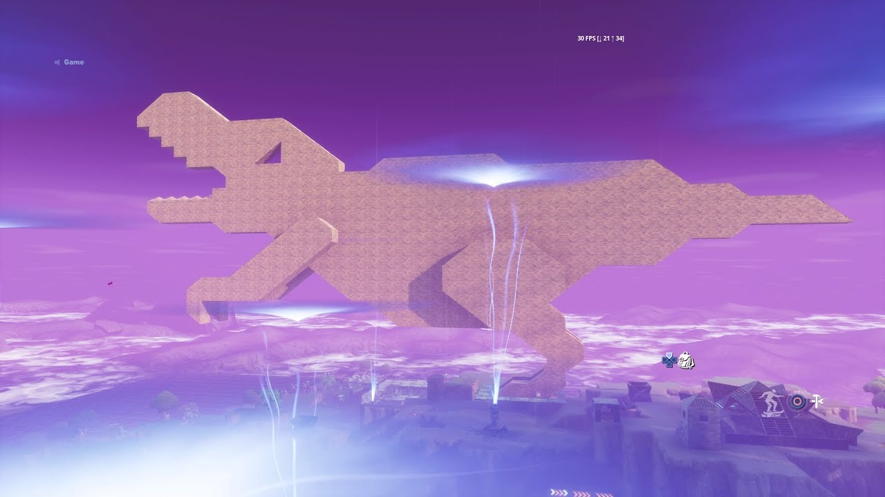 Fortnite STW How To Build A T - Rex
