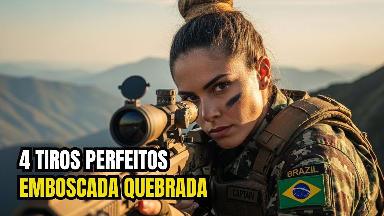 “Estamos Cercados!” Gritaram Os Soldados — Até Uma Atiradora Invisível Abrir Fogo Do Alto Da Serra