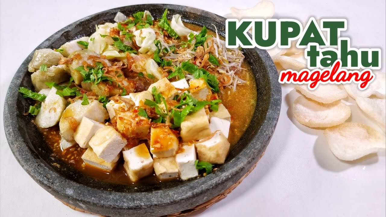 BUMBU KUAH KACANGNYA ENAK BANGET  ---  RESEP KUPAT TAHU MAGELANG  ||  MASAKAN JAWA TENGAH