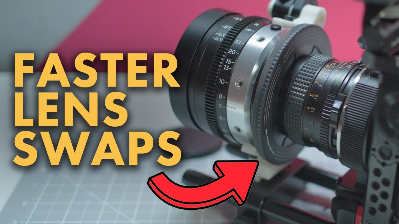 Faster & Smoother Taking Lens Swaps #anamorphic #laowa #lenses