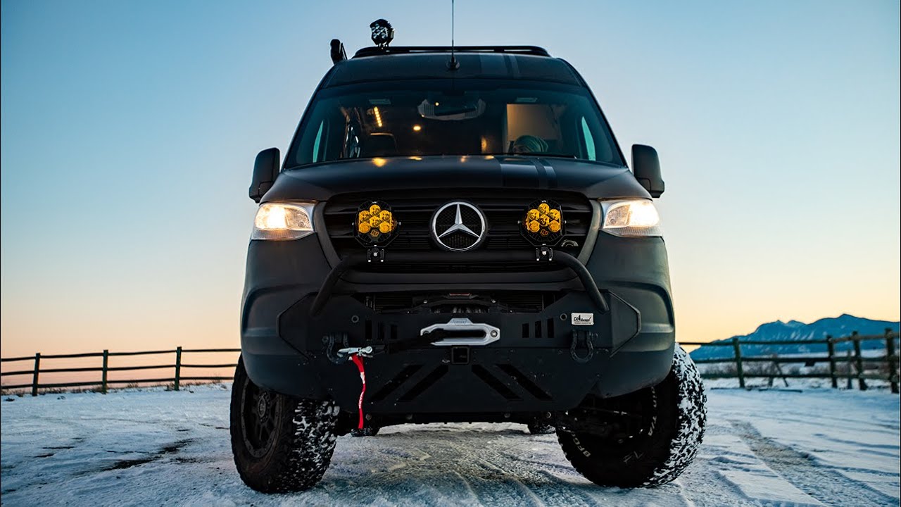 ПОЛНЫЙ ТУР НА МИКРОВОЛНОВОМ АВТОМОБИЛЕ - Mercedes Sprinter 170 Extended 4x4