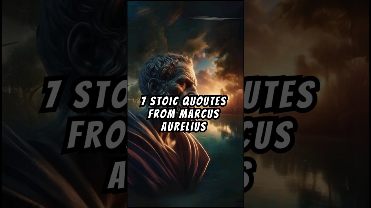 7 SToic Quotes From Marcus Aurelius You Must Know Right Now