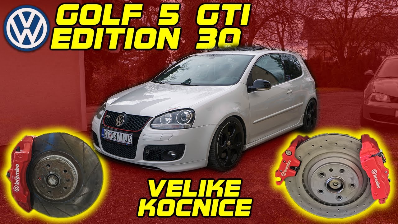 STAVLJAMO BIG BRAKE KIT NA GOLF 5 GTI! *Brembo Z18*