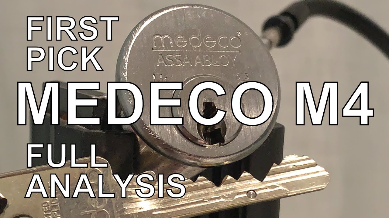 (22) How to pick the new Medeco M4 First Public Pick and Gut With Full Analysis