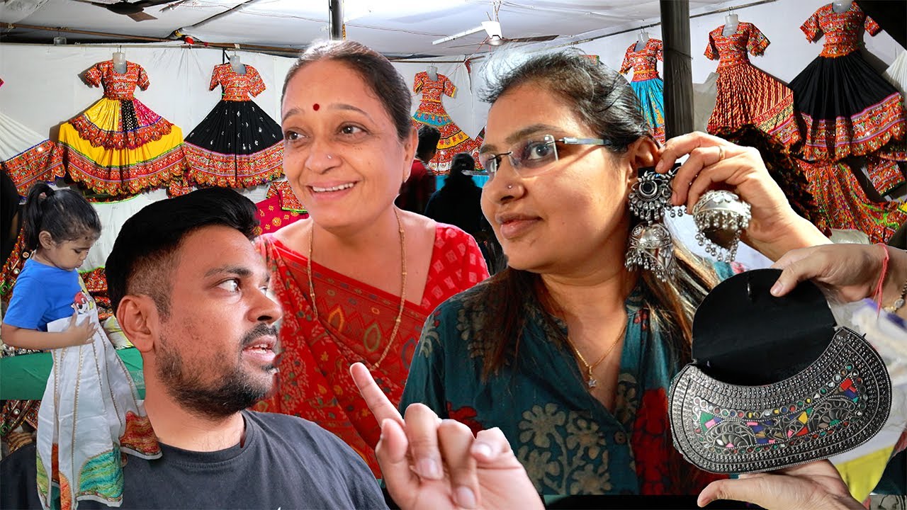 Surat ki street navratri shopping 2023