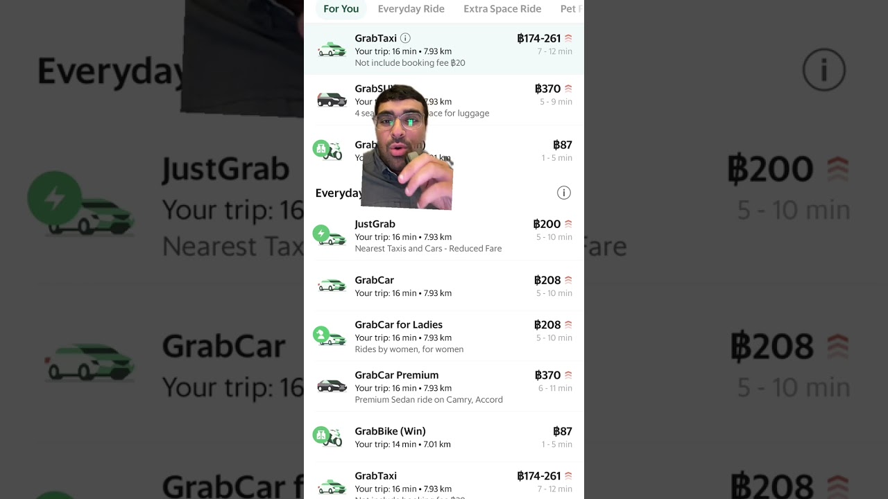 Don't fall victim to Grab Taxi scams.  
