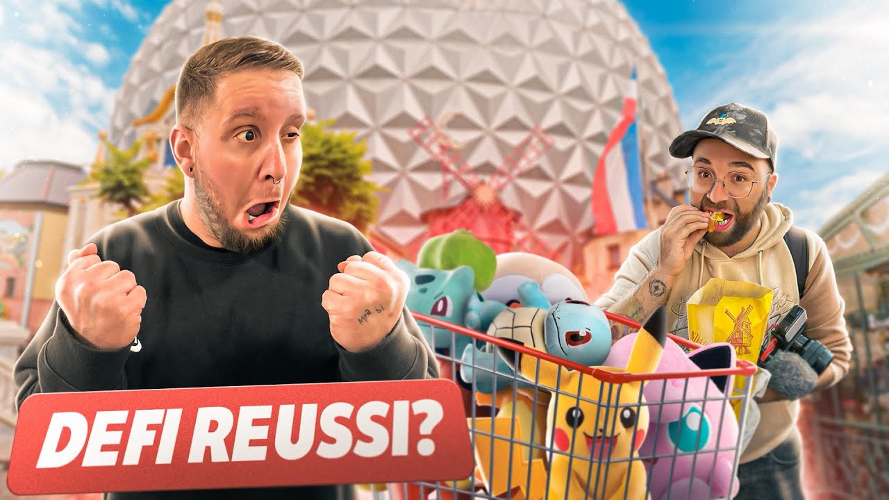 ON PERD 300€ DANS LA FETE FORAINE D’EUROPA PARK AVEC WONDER HOOK 😭