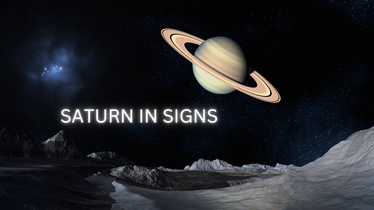 ดาวเสาร์ใน 12 ราศี
