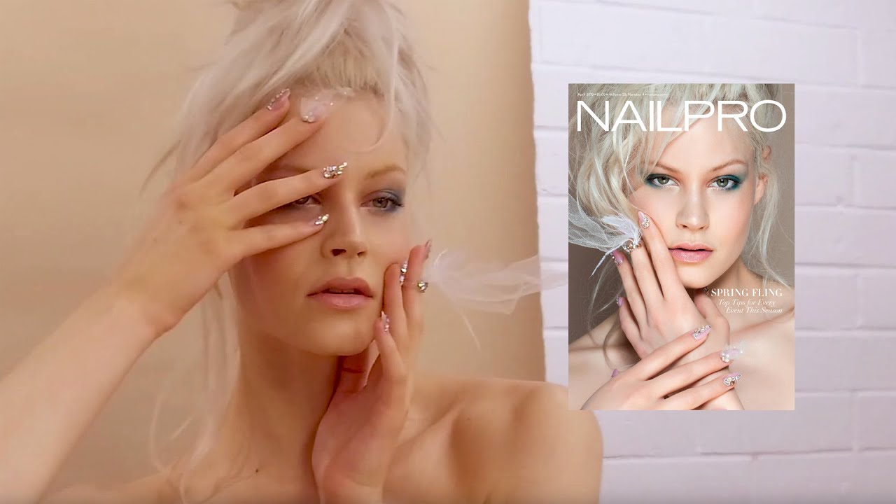 NAILPRO's Creating the April 2019 Cover with CND