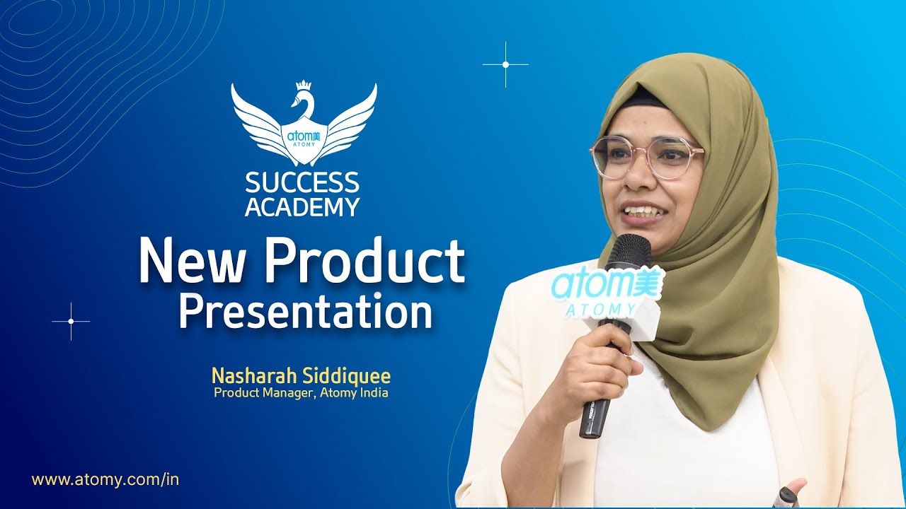 New Product Presentation - Atomy Moringa | Product Manager Nasharah Siddiquee | March 2025