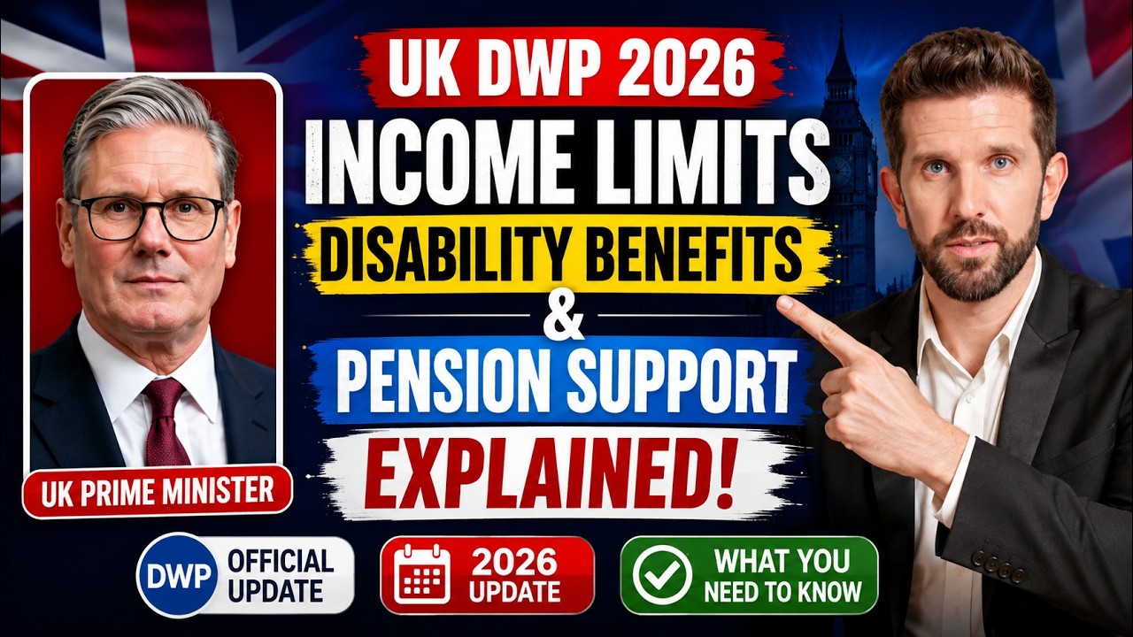 🚨 UK DWP 2026 Update &mdash; Income Limits for Disability Benefits & Pension Support Explained