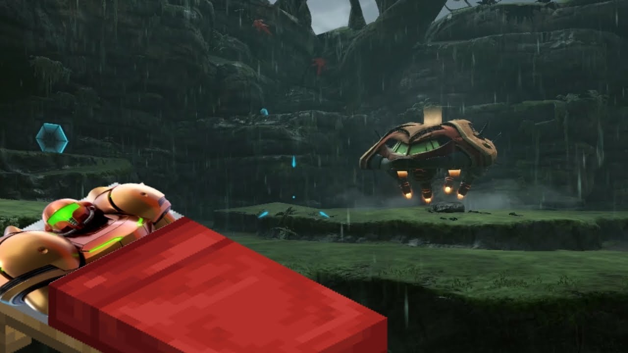 Tallon IV - Rain, Thunder and Environment Noises - Sleep and Relaxation | Metroid Prime Remastered