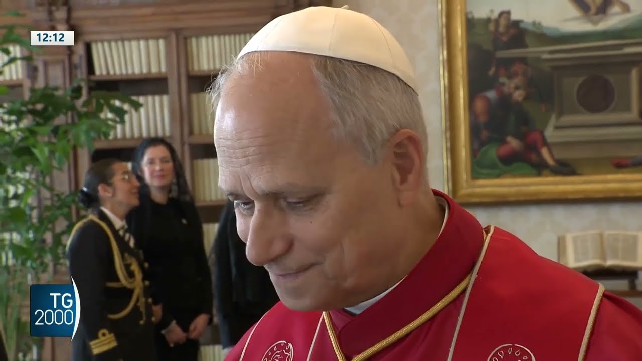 Papa Leone riceve in Vaticano vittima di abusi