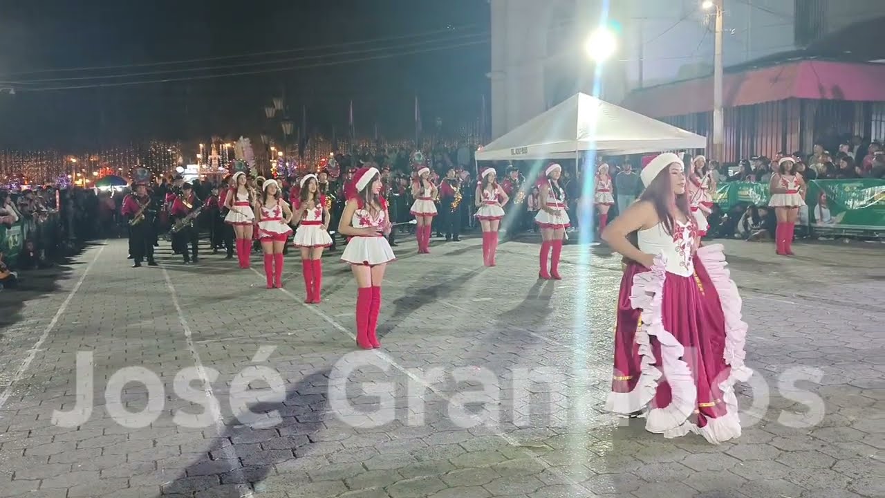 Full Presentación: Huehue Music Band 2025 - Desfile Navideño / Chiantla, Huehuetenango, Guatemala.