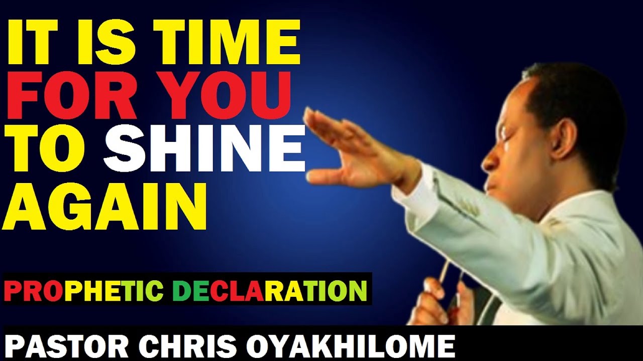 Pastor Chris Oyakhilome - Prophetic Declaration For A Successful Victorious Prosperous Life