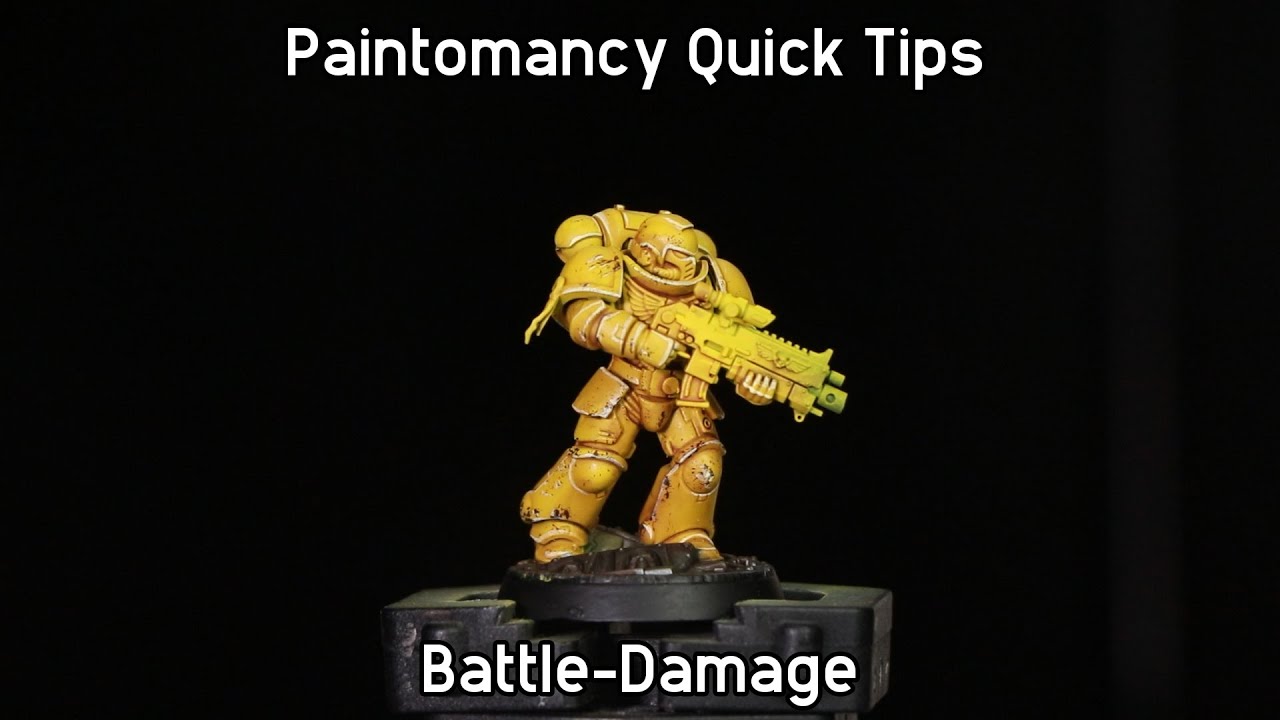 Paintomancy Quick Tips: Battle Damage