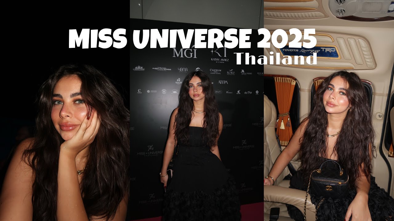 MISS UNIVERSE 2025 VLOG BKK : grwm + the event 