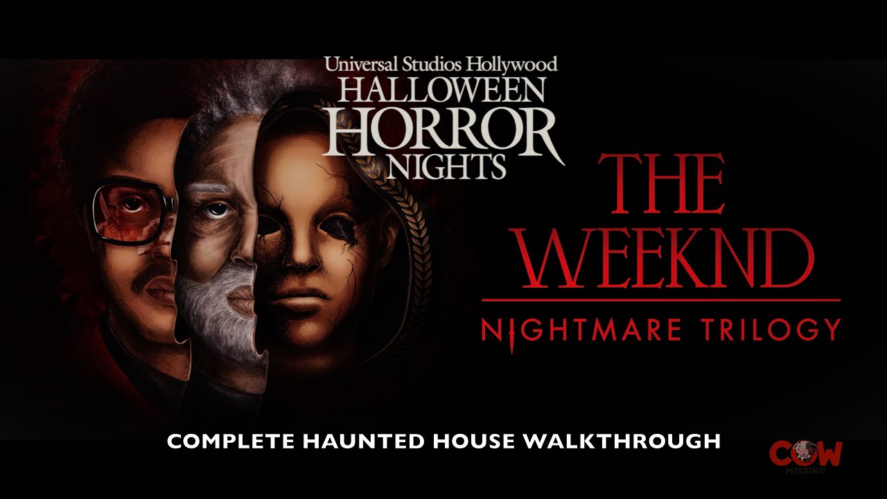 The Weeknd: Nightmare Trilogy Halloween Horror Nights Universal Studios Hollywood Walkthrough (2024)