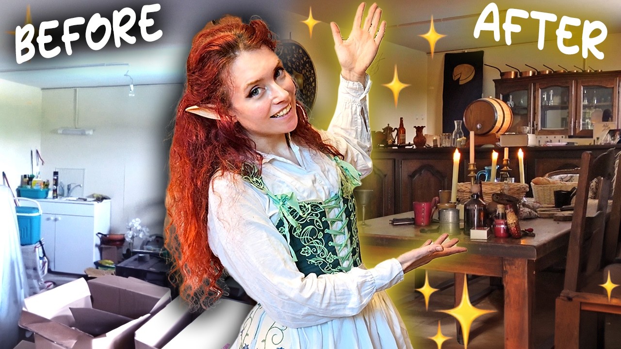 I turned my Basement into a Hobbit Tavern