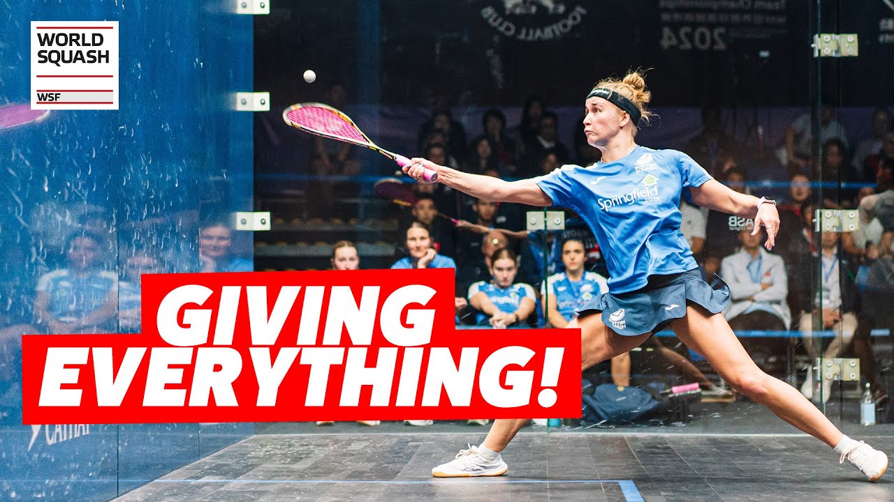 Hong Kong, China v Scotland | WSF World Squash Team Championships 2024 | RD2 HIGHLIGHTS