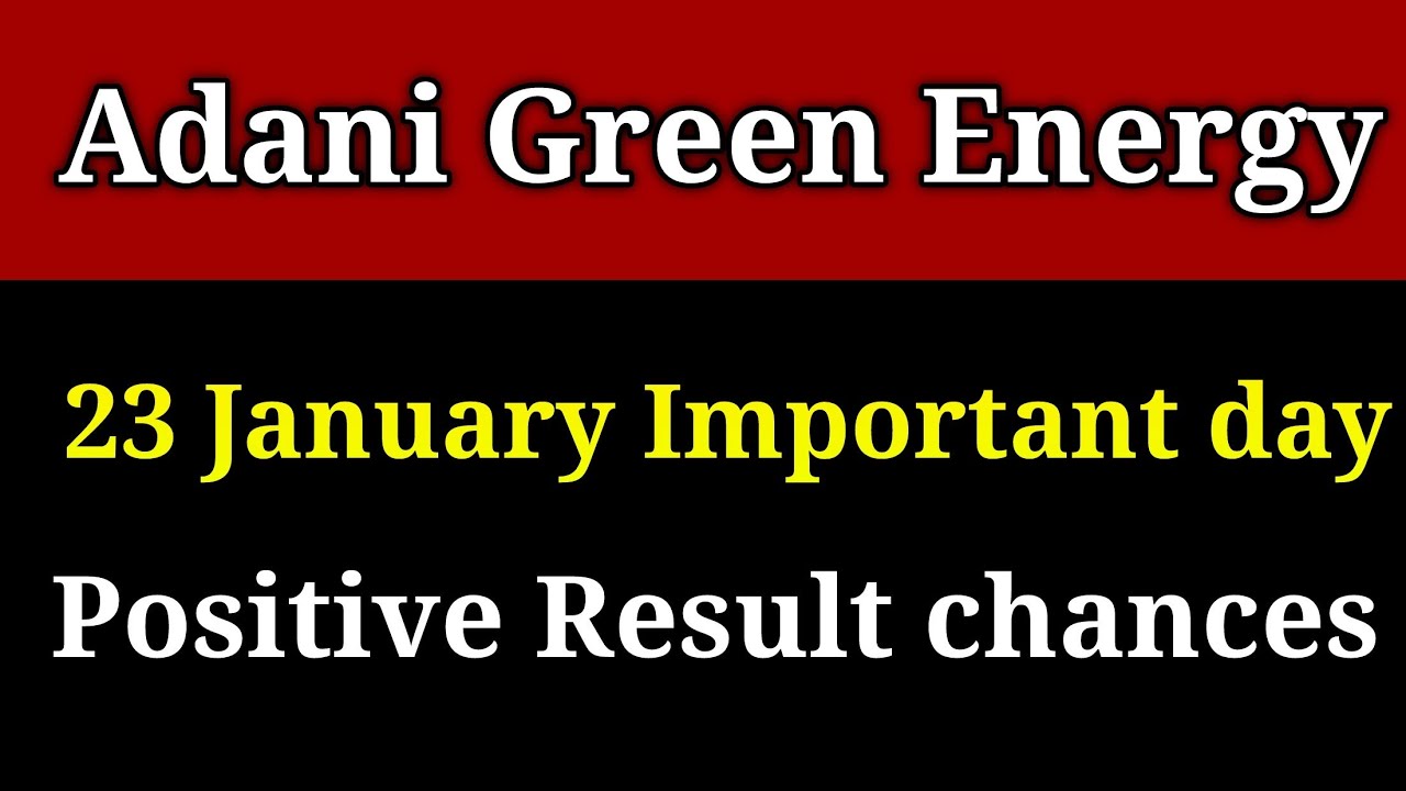 Adani green share ।।Adani green energy share latest news today।Adani green energy stock latest news 