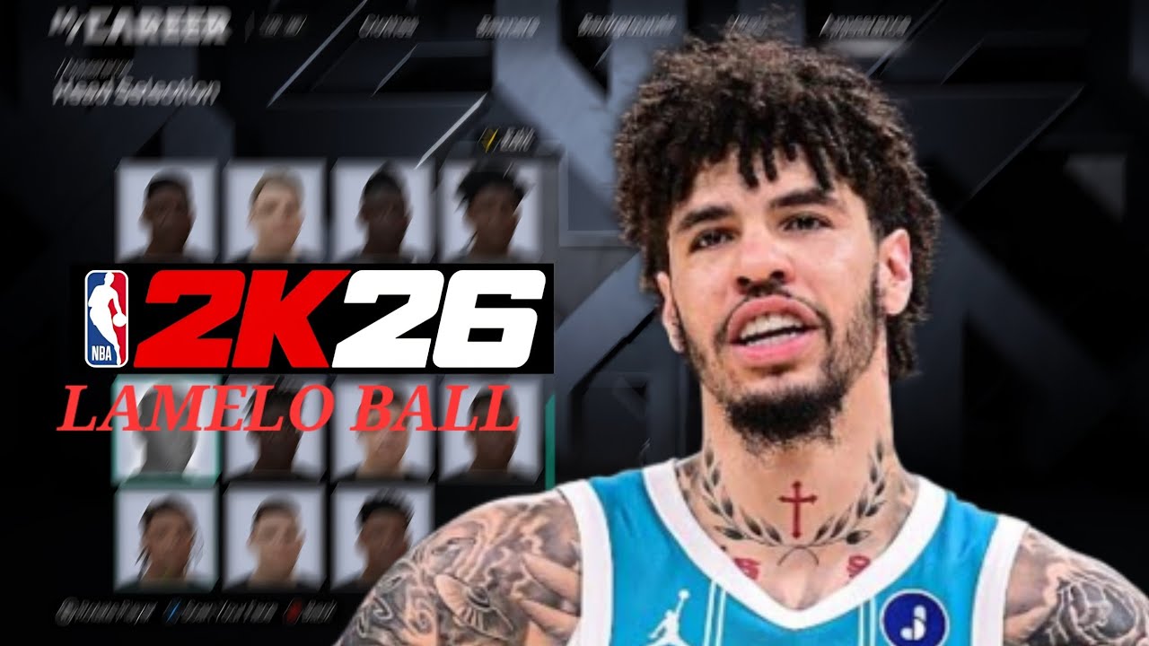 LAMELO BALL FACE CREATION NBA2K26 (MOST ACCURATE) #2k26 